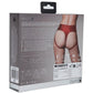 Ouch! Vibrating Strap-On Thong Rechargeable