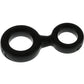 Oxballs 8-Ball Silicone Cock and Ball Ring - Black