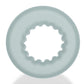 Oxballs Axis Rib Griphold Cockring - Clear/Clear Ice