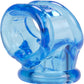 Oxballs Cocksling-2 Cock and Ball Ring - Blue