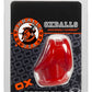 Oxballs Cocksling-2 Cock and Ball Ring - Red