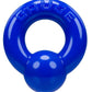 Oxballs Gauge Super Flex Cock Ring - Blue