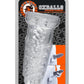 Oxballs Screw'd Super-Squishy Masturbator - Clear