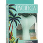 Pacifica Tahiti Rechargeable Silicone Vibrator - Green