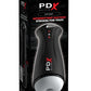 Pdx Elite Fap-Gasm Rechargeable Male Masturbator - Black/Frosted - Black/White