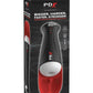 Pdx Elite Fap-O-Matic Pro XL Rechargeable Masturbator - Black/Red