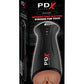 Pdx Elite Fuck-Gasm Rechargeable Male Masturbator - Black/Caramel