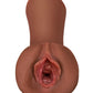Pdx Extreme Wet Pussies Juicy Snatch Self Lubricating Stroker - Chocolate