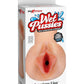 Pdx Extreme Wet Pussies Luscious Lips Self Lubricating Stroker - Vanilla