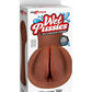 Pdx Extreme Wet Pussies Slippery Slit Self Lubricating Stroker - Chocolate