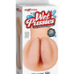 Pdx Extreme Wet Pussies Slippery Slit Self Lubricating Stroker - Vanilla
