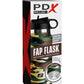 Pdx Plus Fap Flask Happy Camper Stroker - Frosted/Camo - Multicolor/White