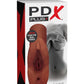 Pdx Plus Perfect Pussy Double Stroker - Chocolate