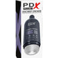 Pdx Plus Shower Therapy Deep Cream Discreet Stroker - Frosted - Clear
