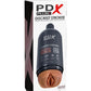 Pdx Plus Shower Therapy Soothing Scrub Discreet Stroker - Caramel