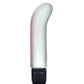 Pearl Shine G-Spot Vibrator - White - 5in