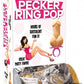 Pecker Ring Penis Shaped Candy Ring Pop (12 Piece Display) - Assorted Flavors