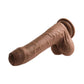 Peek A Boo Vibrating Rechargeable Silicone Dildo