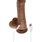 Peek A Boo Vibrating Rechargeable Silicone Dildo