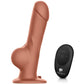 Pegasus Remote Control Realistic Silicone Dildo with Balls and Harness