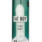 Perfect Fit Fat Boy Thin Sheath - Clear - 6.5in