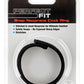 Perfect Fit Snap Neoprene Cock Ring - Black