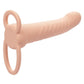 Performance Maxx Rechargeable Silicone Ribbed Dual Penetrator Extender