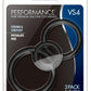 Performance Vs4 Pure Premium Silicone Cock Ring Set (3 Sizes - Black
