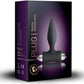 Petite Sensations Silicone Vibrating Anal Plug - Black