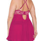 Pink Pussycat Babydoll and Thong