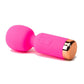 Pink Pussycat Vibrating Pocket Wand Rechargeable Massager
