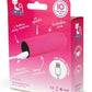 Pink Pussycat Vibrating Silicone Bullet