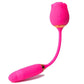 Pink Pussycat Vibrating Thrusting Rechargeable Silicone Rose with Remote