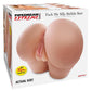 Pipedream Extreme Toyz Fuck Me Silly Bubble Butt Masturbator - Pussy and Ass - Vanilla