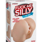Pipedream Extreme Toyz Fuck Me Silly to Go Petite Fantasy Bubble Butt Mega Masturbator - Butt and Pussy - Vanilla
