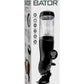 Pipedream Extreme Toyz Rechargeable Mega-Bator Ass Masturbator - Butt - Black/Clear