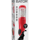 Pipedream Extreme Toyz Rechargeable Mega-Bator Mouth Masturbator - Mouth - Clear/Red