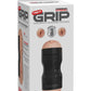 Pipedream Extreme Toyz Tight Grip Pussy and Ass Masturbator - Pussy and Butt - Black/Vanilla
