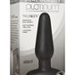 Platinum Premium Silicone - Dual Density Truskyn The Tru Anal Plug - Taper - Black