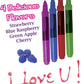 Play Pens Edible Body Paint Brushes 4 Delicious Flavors