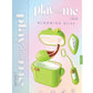 Play with Me Blooming Bliss Rechargeable Silicone Mini Vibrator - Green