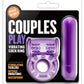 Play with Me Couples Play Vibrating Cock Ring - Purple