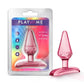 Play with Me Jolly Plug Butt Plug - Pink