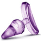 Play with Me Jolly Plug Butt Plug - Purple