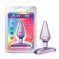 Play with Me Jolly Plug Butt Plug - Purple