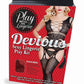Play with Me Lingerie Devious Sexy Lingerie Play Kit - Black/Red