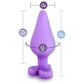Play with Me Naughty Candy Heart Do Me Now Silicone Butt Plug