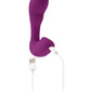 Playboy Arch Rechargeable Silicone Vibrator with Clitoral Stimulator
