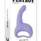 Playboy Nice to Meet You Rechargeable Silicone Vibrator - Purple