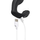 Playboy Play Time Rechargeable Silicone Dual Vibrator with Clitoral Stimulator